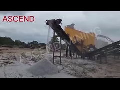 Διπλό τριών καταστρώματα 2YK1237 3YK1860 Δονητική οθόνη ορυχείο οθόνη για μηχανήματα εξορύξεως σιδήρου και χαλκού