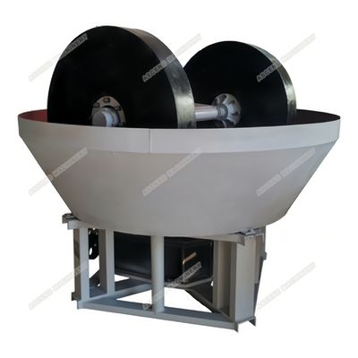 Wet Grinder Gold Mill Machine Gold Washing Pan Grinding 1-2 Ton Per Hour