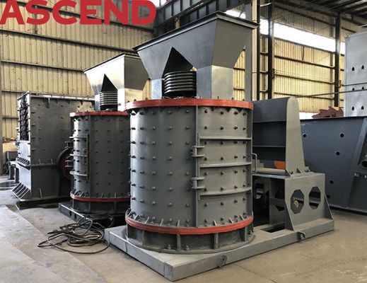 Limestone Breaker Vertical Compound Crusher PFL-1500 Small Scale Mini Stone