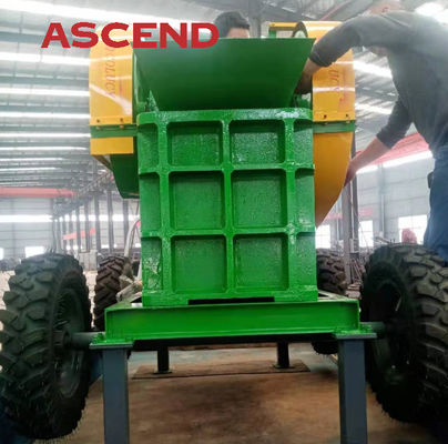 Mini scale PE150x250  PE250x300 mobile jaw crusher with trailer and wheels for quartz basalt stone crushing
